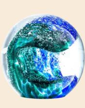 Krištolinės ir stiklinės dekoracijos