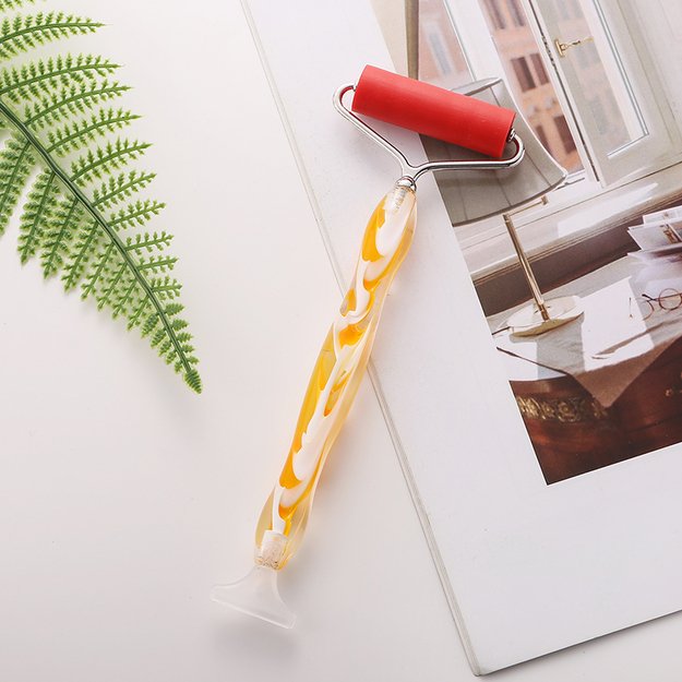 Diamond Painting Pen (Applicator) with Roller, Replaceable Tips