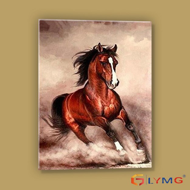 Diamond Painting 5D 30x40cm (35x45cm) Running Horse