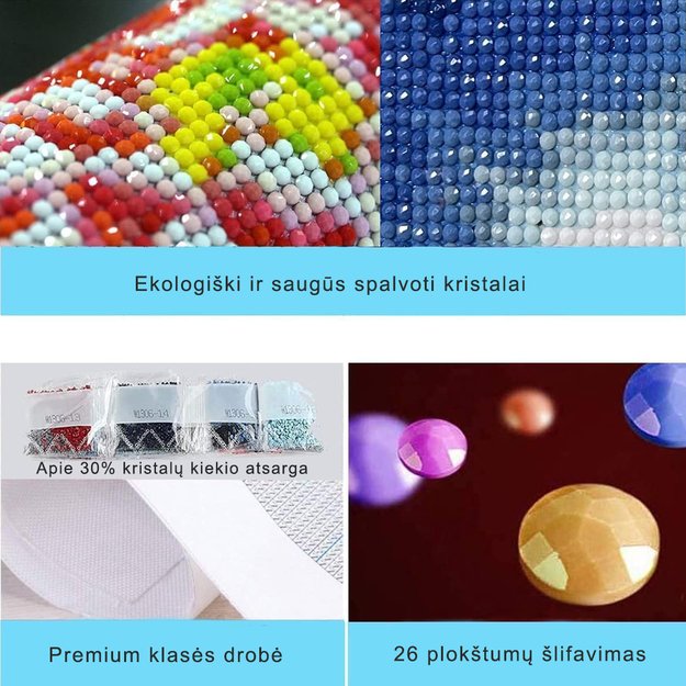 5D diamond painting set 42x65cm (40x60cm)