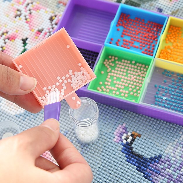 Diamond Painting Tool Kit with Yellow Trays and Pen (Applicator)