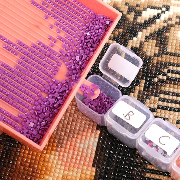 Diamond Painting Tool Kit with Yellow Trays and Pen (Applicator)