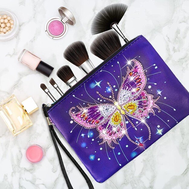 Diamond Painting Bag “Butterfly”, 21x16 cm, DIY Kit