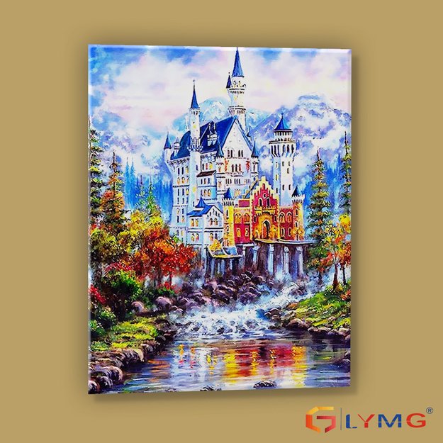 Deimantinė mozaika 5d 30x40cm (35x45cm) 