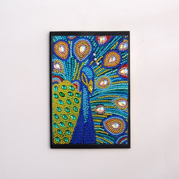 Diamond Painting Notebook 50 Pages – Peacock